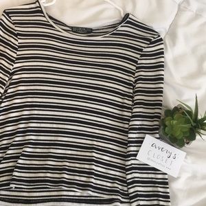 Striped Long Sleeved Top from Cotton On